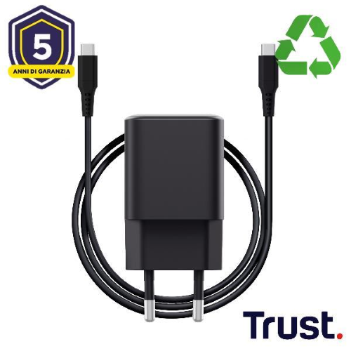 Caricabatterie ultracompatto 65W GaN USB-C - Maxo_Trust